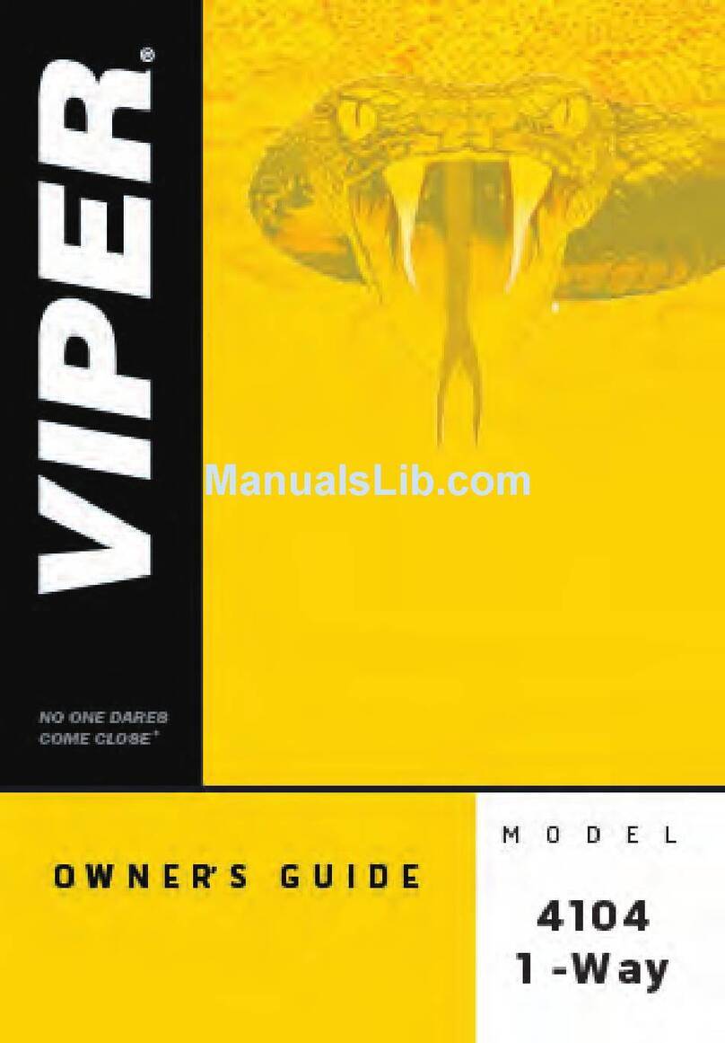Viper 4104 User manual
