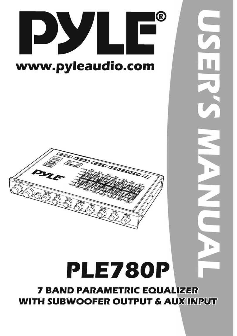 Pyle PLE780P User manual