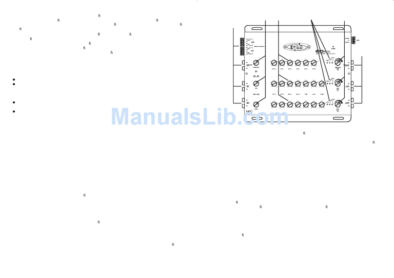 Boss Audio Systems EQ600 User manual
