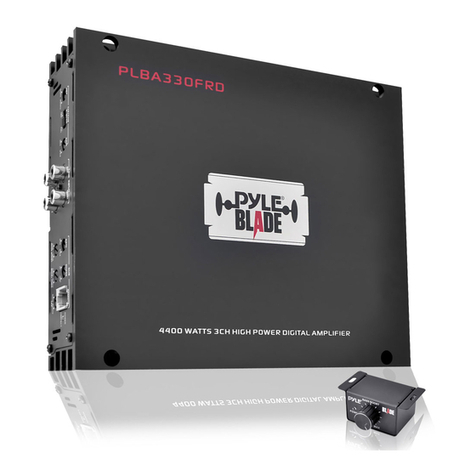 Pyle PLBA330FRD manual