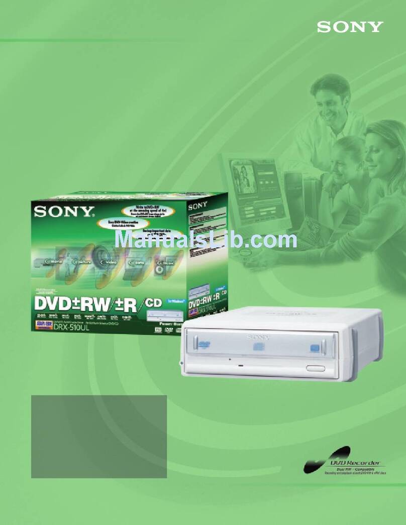 Sony DRX-510UL Specifications