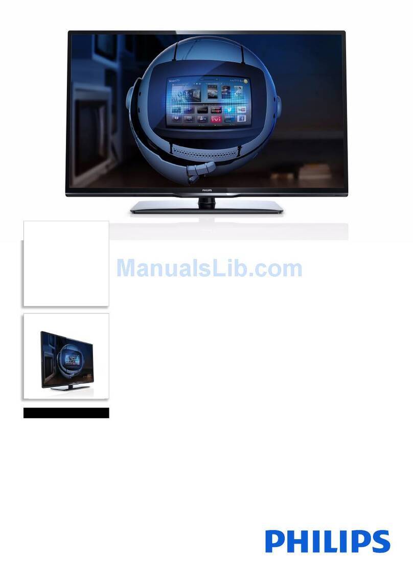 Philips 3208 Series 32PFL3208T/12 User manual