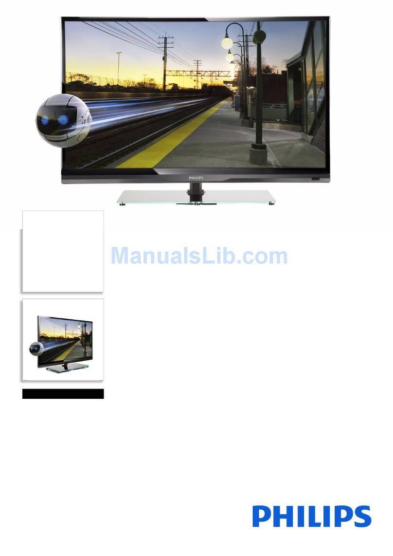 Philips 4308 Series User manual