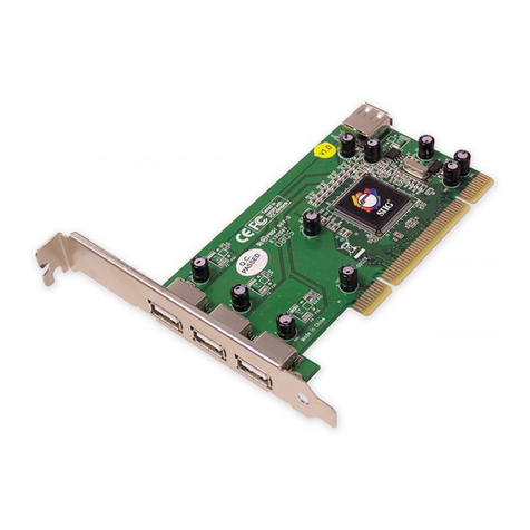 SIIG Hi-Speed USB 4-Port PCI User manual