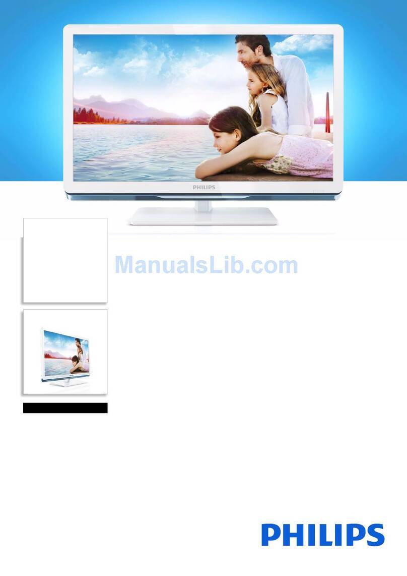 Philips 22PFL3517T User manual