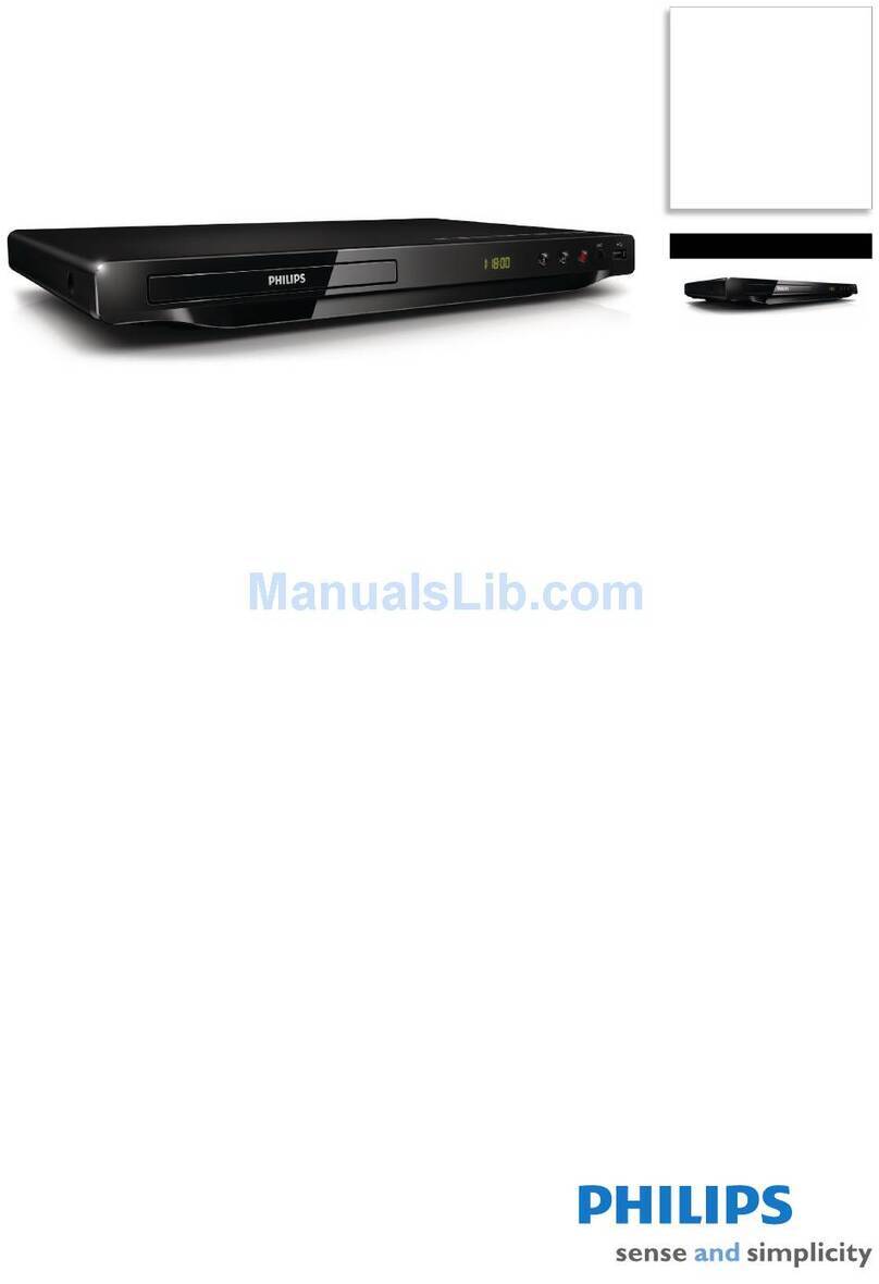 Philips DVP3680K User manual