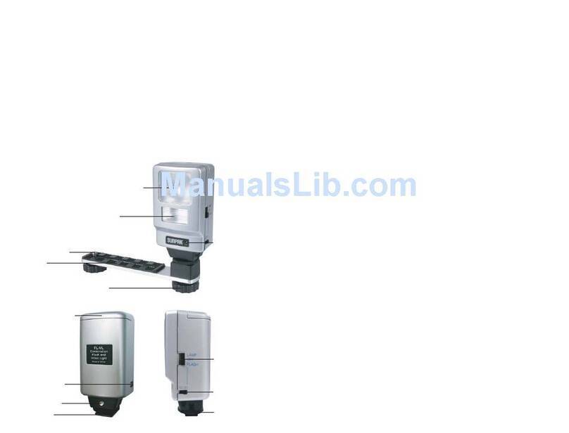 Sunpak FL-VL User manual