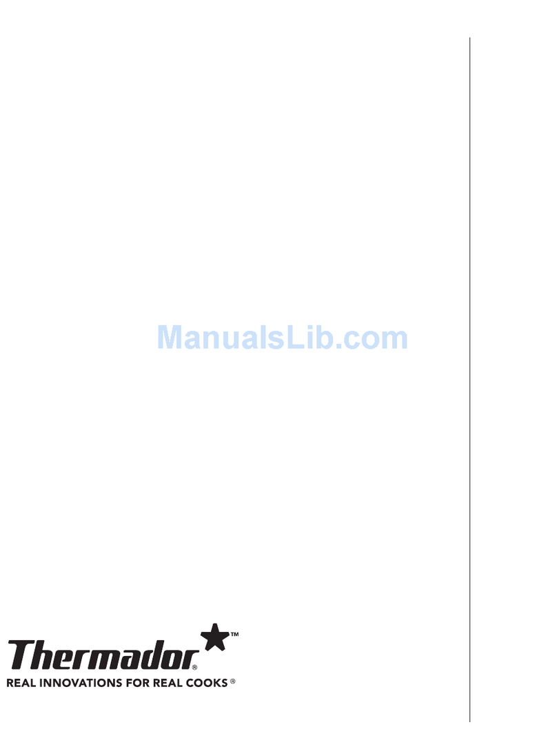 Thermador PCG48 series Use and care guide