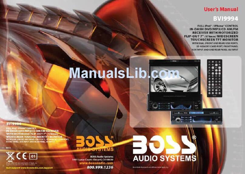 Boss Audio Systems BVI9994 User manual