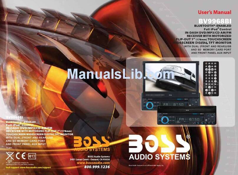 Boss Audio Systems BV9968BI user manual