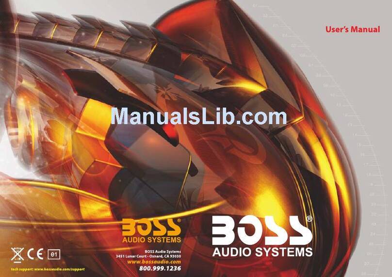 Boss Audio Systems HIR70BL User manual