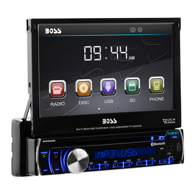 Boss Audio Systems BV9986BI user manual Boss Audio Systems BV9986BI user manual