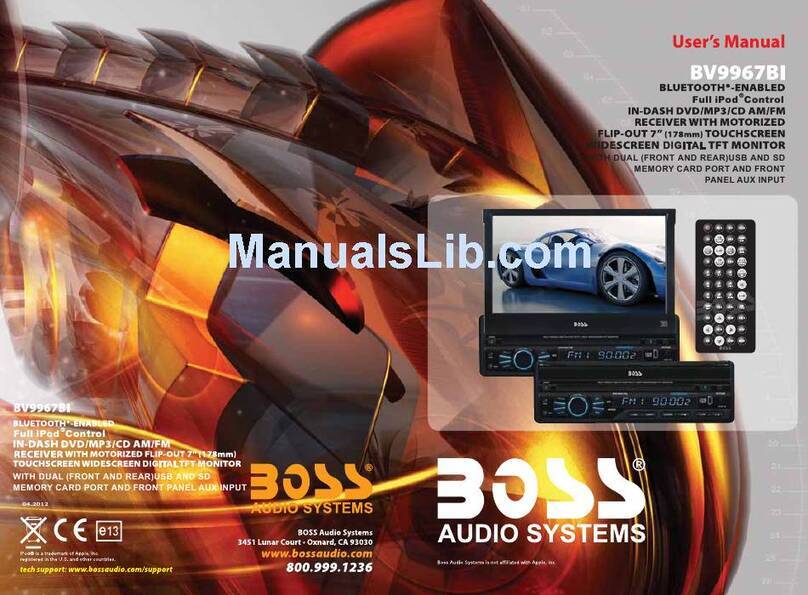 Boss Audio Systems BV9967BI user manual