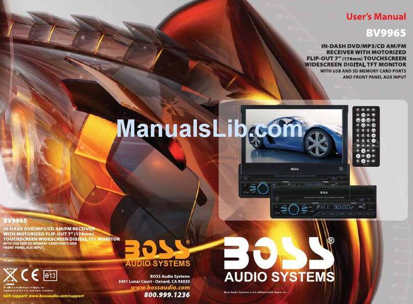 Boss Audio Systems BV9965I User manual