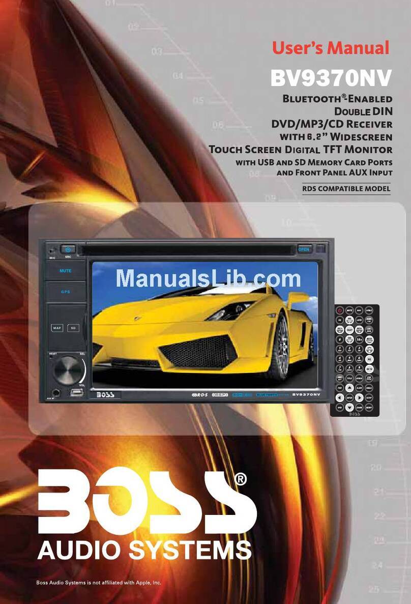 Boss Audio Systems BV9370NV user manual