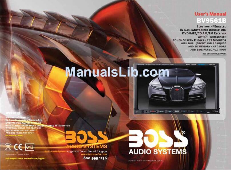 Boss Audio Systems BV9561B User manual