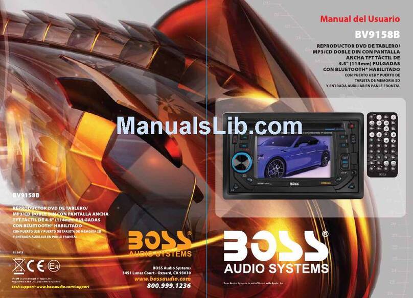 Boss Audio Systems BV9158B Manual Del Usuario