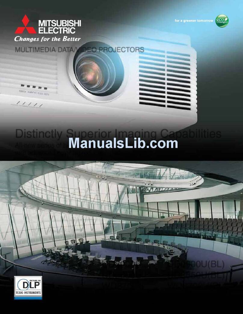 Mitsubishi Electric UD8900U specification