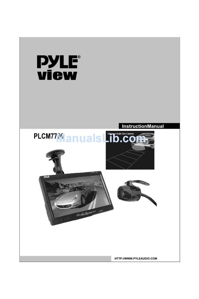 Pyle view PLCM7700 User manual Pyle view PLCM7700 User manual