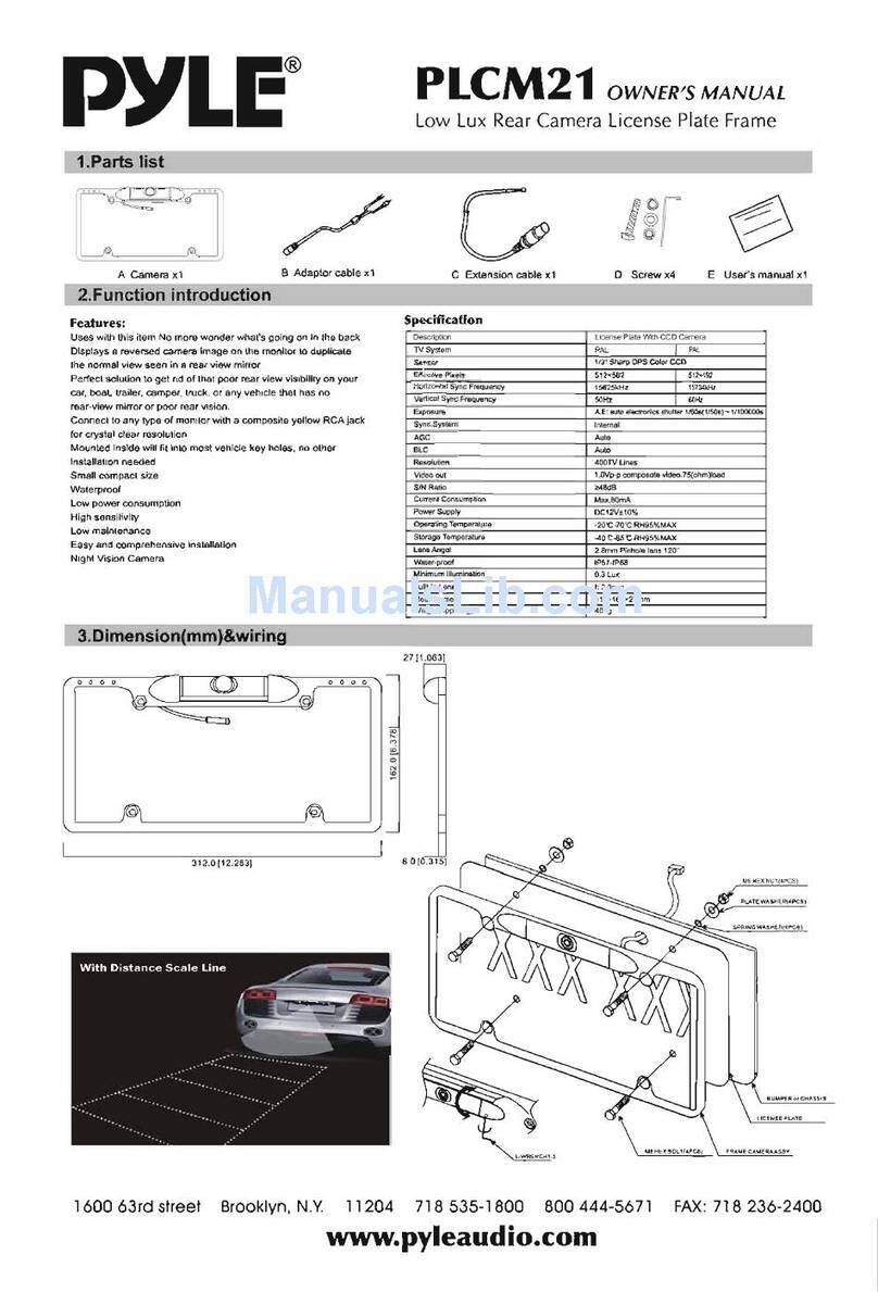 Pyle PLCM21 User manual