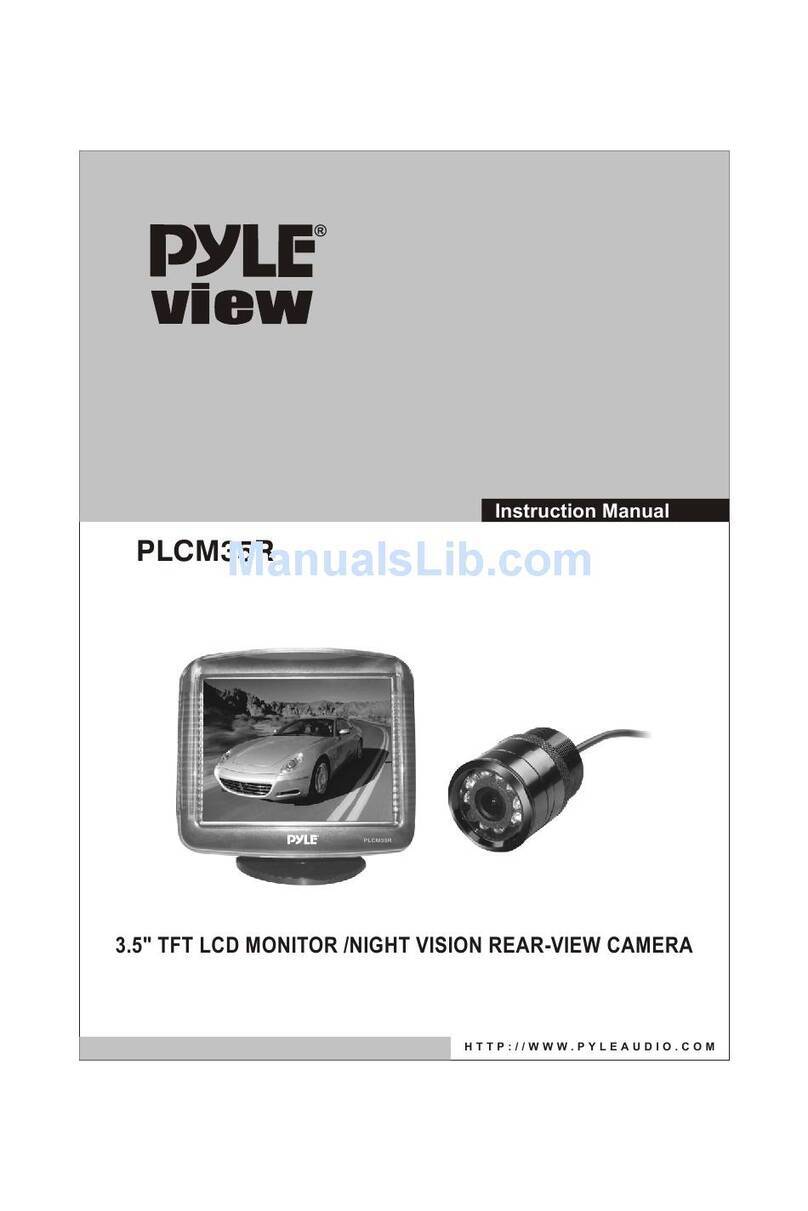 Pyle view PLCM35R User manual Pyle view PLCM35R User manual