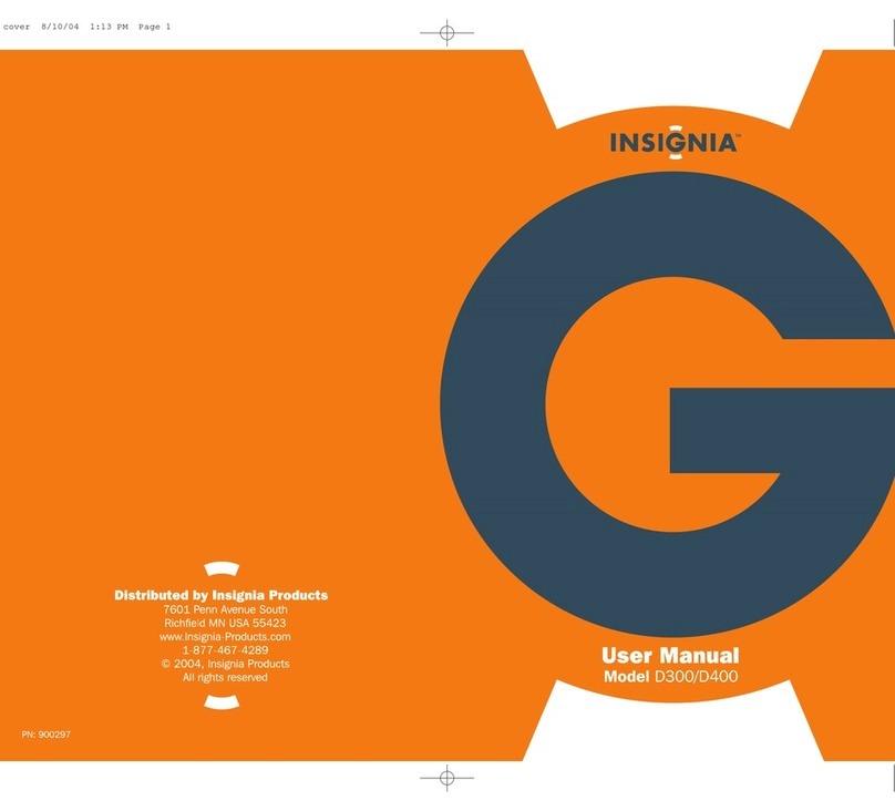 Insignia D300a user manual