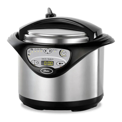 Oster 5-Quart Pressure Cooker User manual
