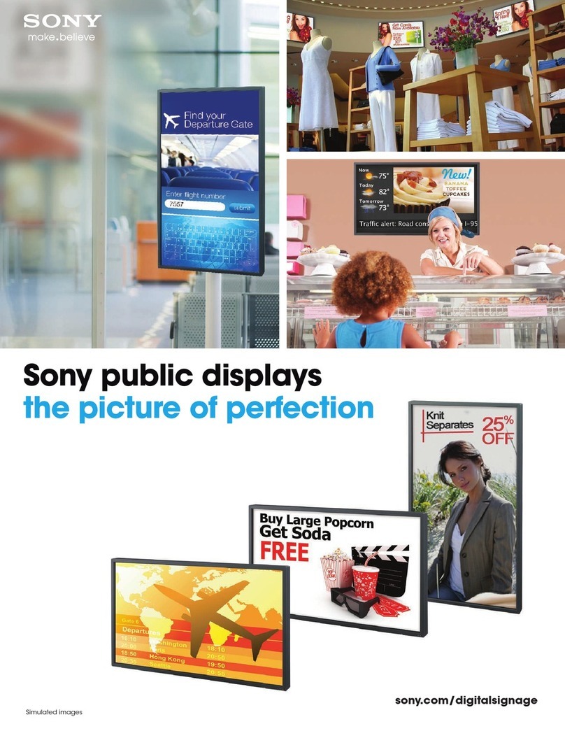 Sony FWD42B2/DS User manual