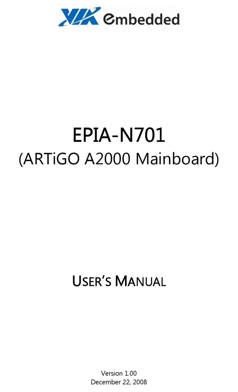 VIA Technologies ARTIGO A2000 - VIA ARTiGO Barebone Storage... User manual
