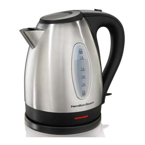 Hamilton Beach 40880 User manual