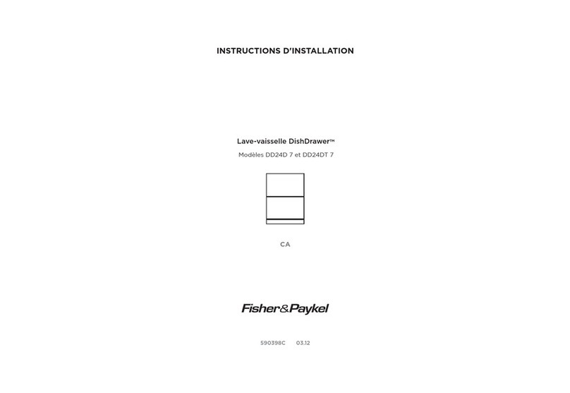 Fisher & Paykel DD24DCB7 User manual Fisher & Paykel DD24DCB7 User manual