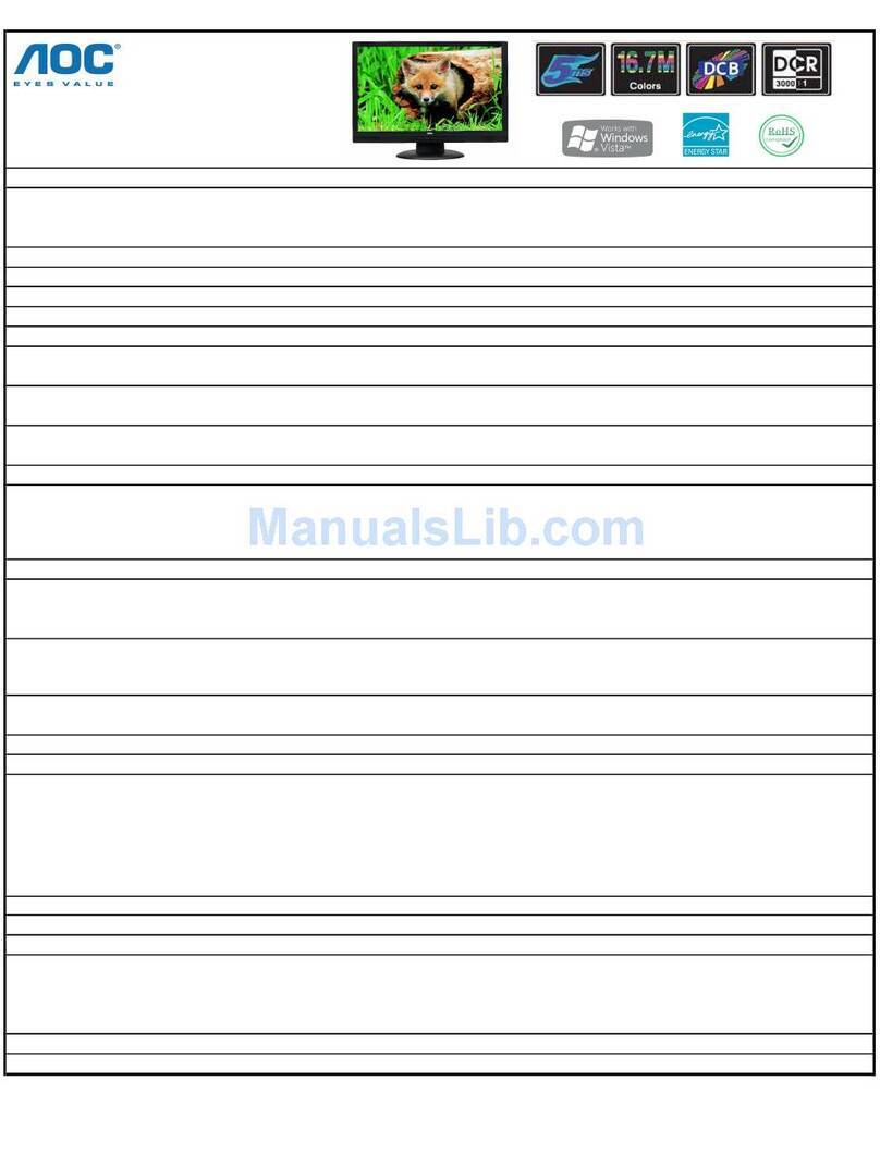 AOC 2016Sw User manual