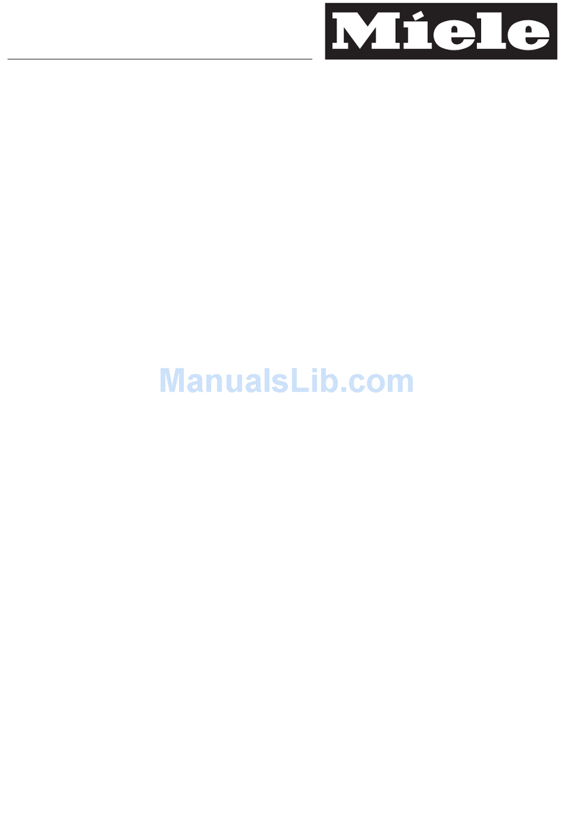 Miele CVA 2662 User manual