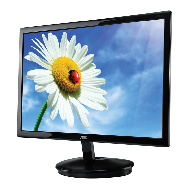 AOC e2043F Series User manual