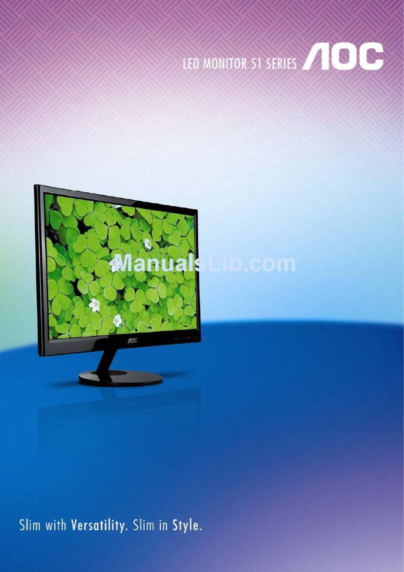 AOC e2051f User manual