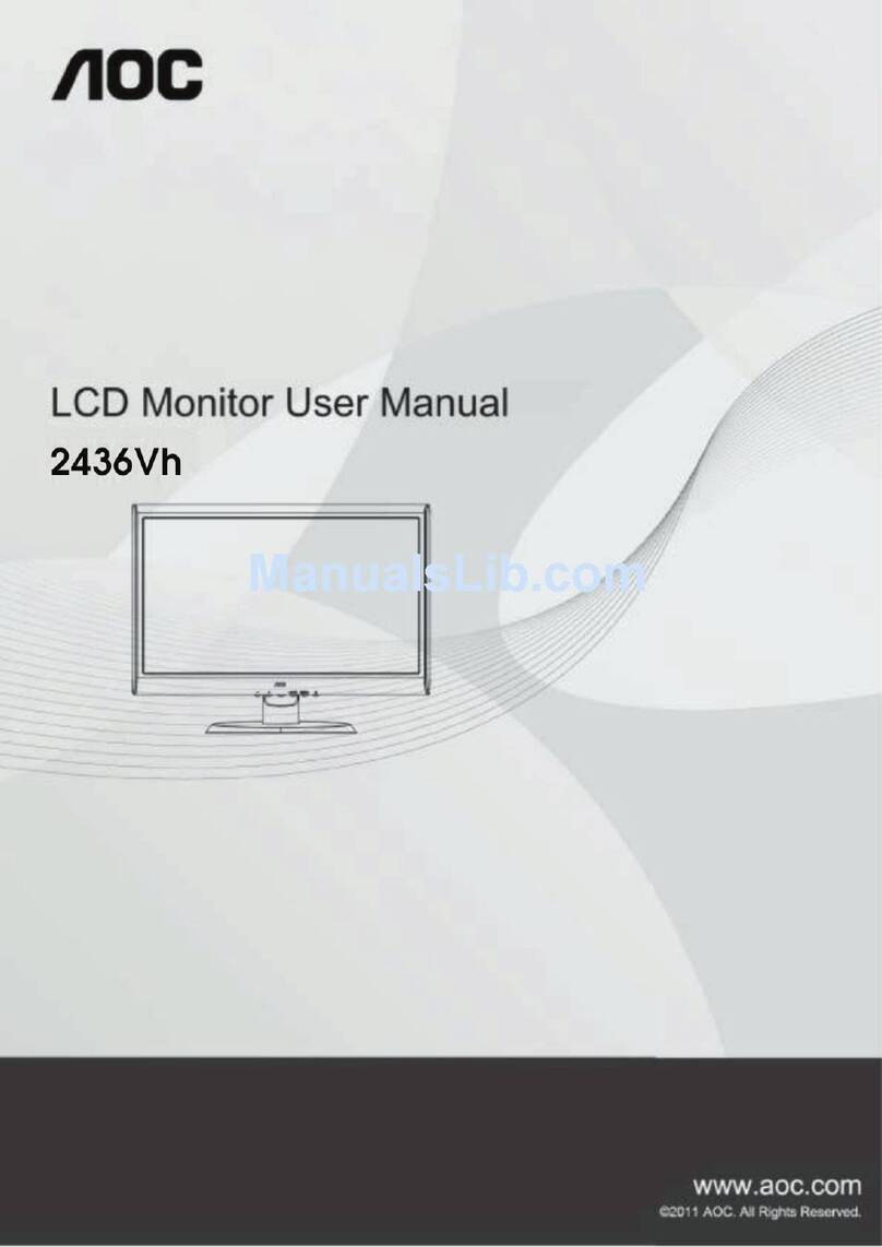 AOC 2436VH - User manual