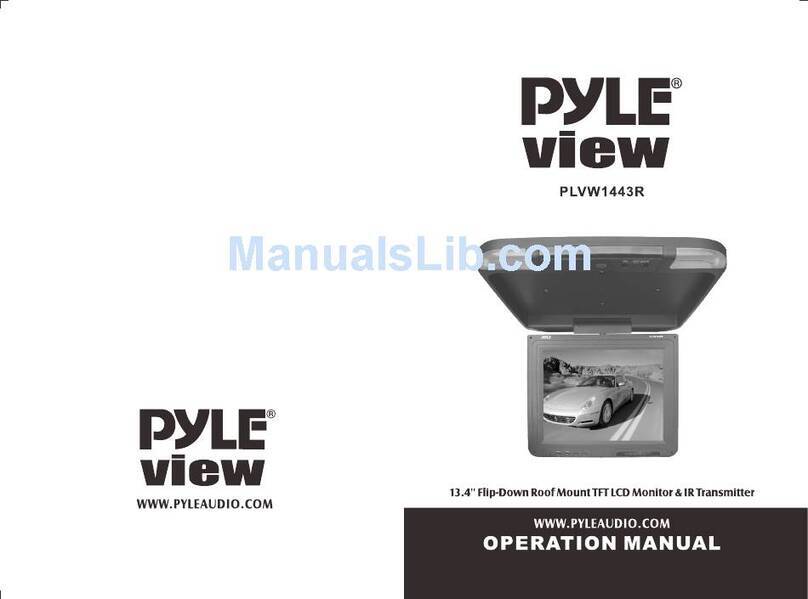 Pyle PLVW1443R User manual