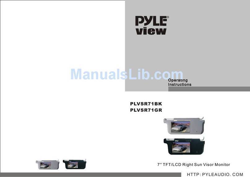 Pyle view PLVSR71GR User manual