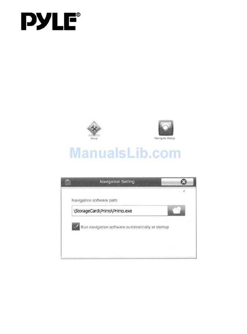 Pyle PLDNV78I User manual