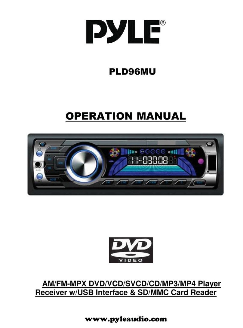 Pyle PLD96MU User manual