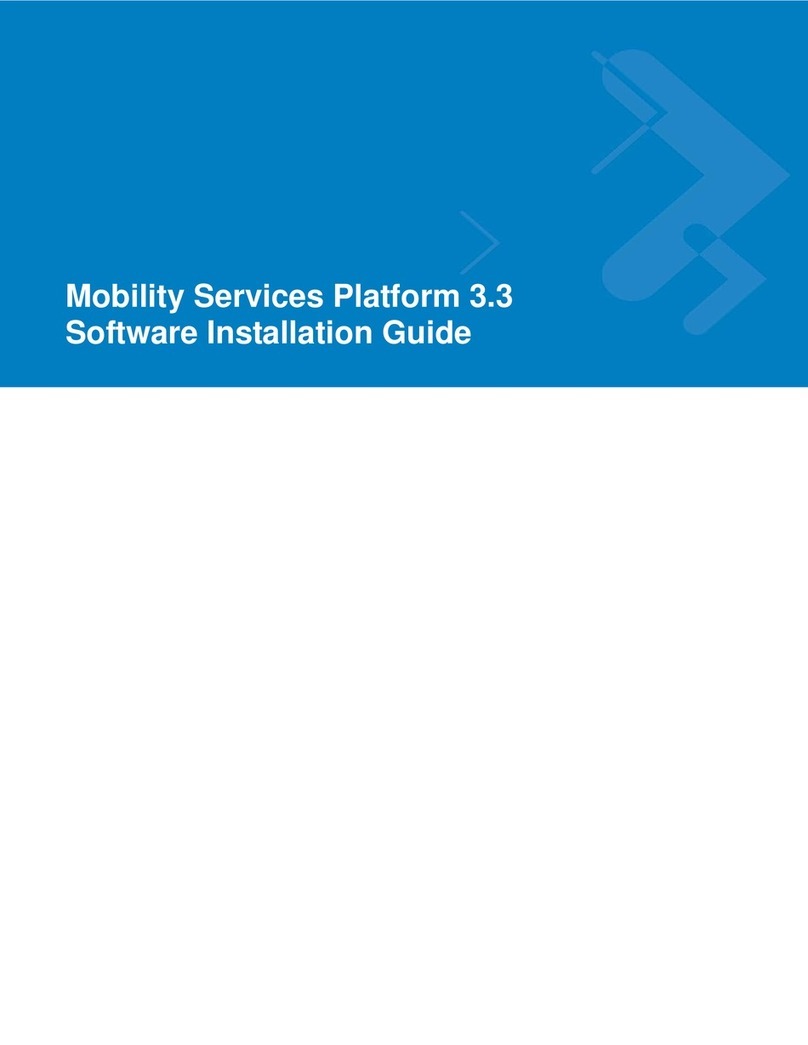 Motorola MSP3-STGPR-SW-ED - Mobility Services Platform Provision... Software installation guide
