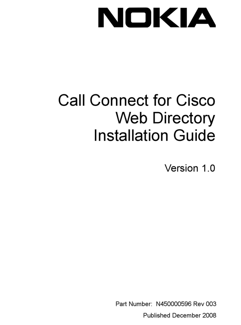 Nokia NRB0002000 - Intellisync Call Connect User manual