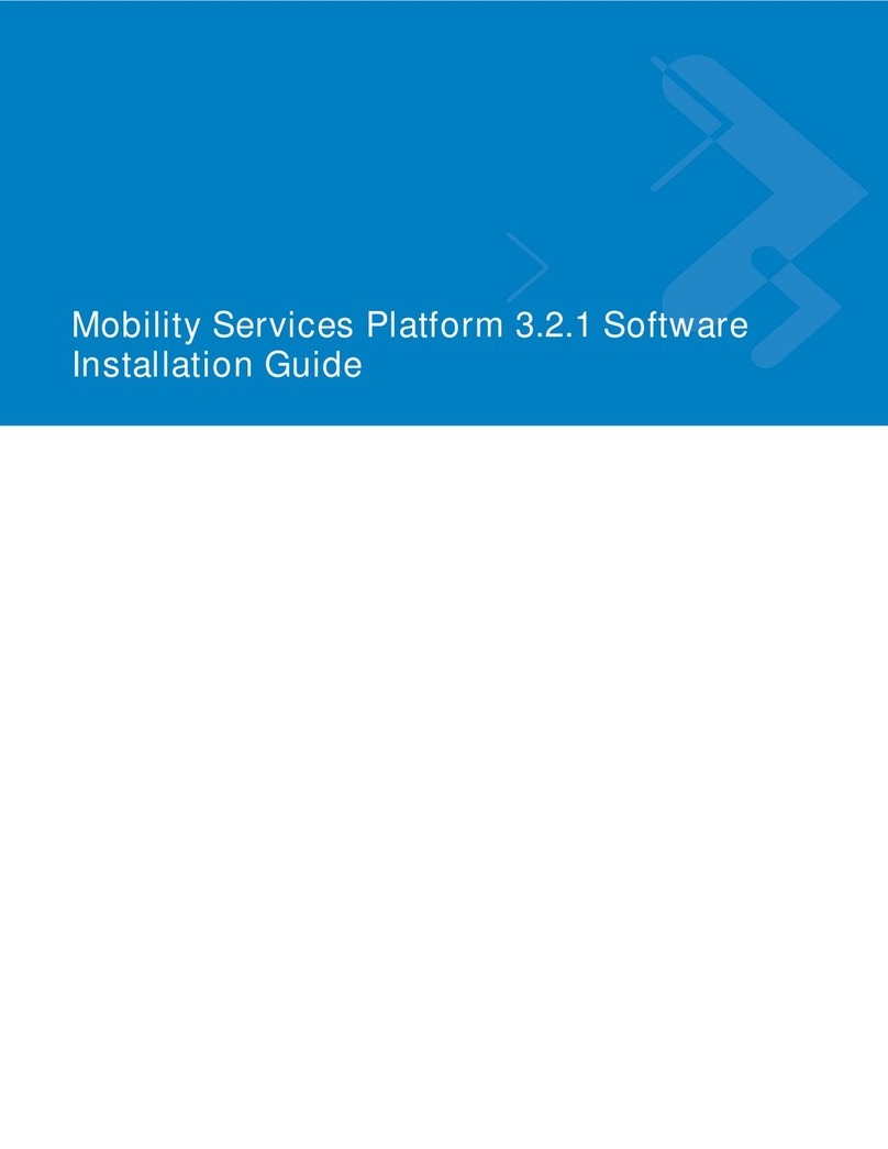 Motorola MSP3-CNTRL-SW-1 - Mobility Services Platform Control... installation guide