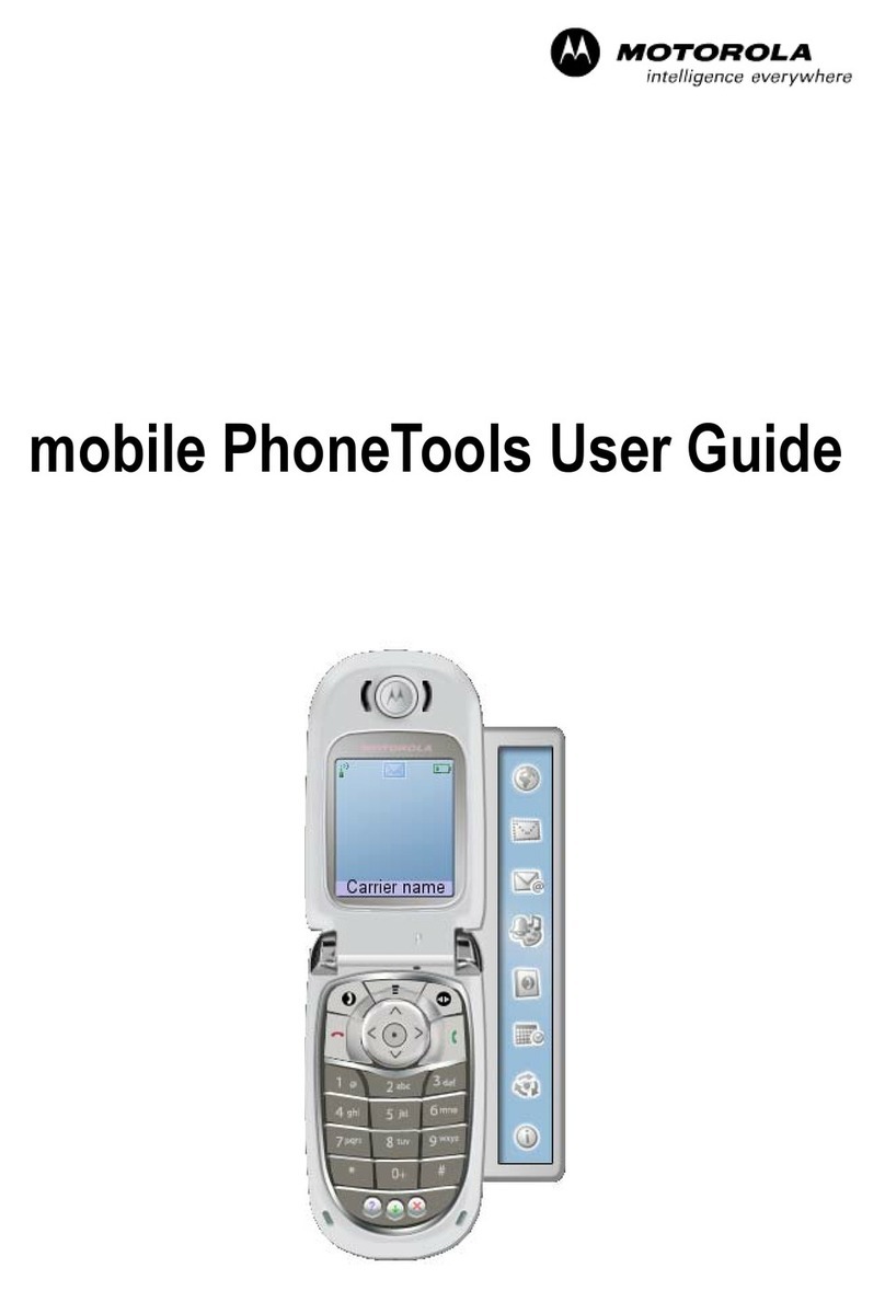 Motorola 98741H - Mobile PhoneTools - PC User manual