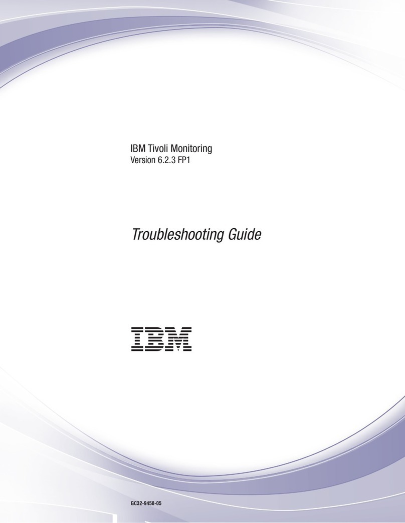 IBM E027SLL-H - Tivoli Monitoring - PC User manual IBM E027SLL-H - Tivoli Monitoring - PC User manual