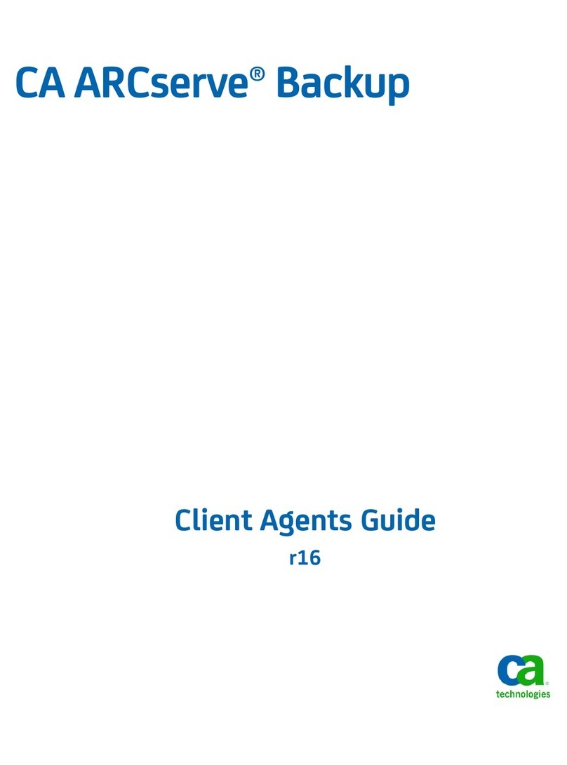 Computer Associates BABWBN2900NE5 - BRIGHTSTOR ARC BACKUP V9 DIS User manual