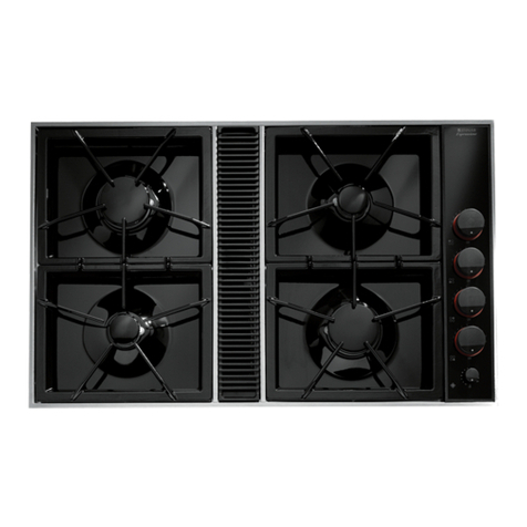 Jenn-Air EXPRESSIONS CVGX2423B Parts list manual