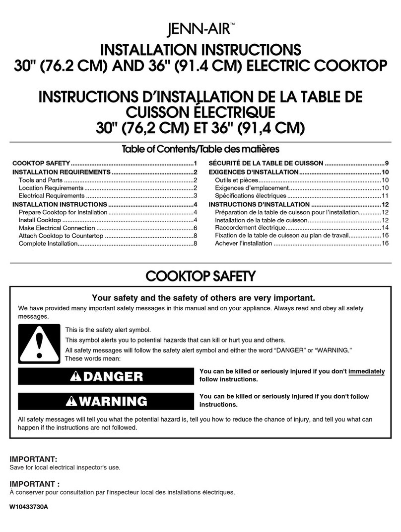 Jenn-Air JEC4530YS User manual