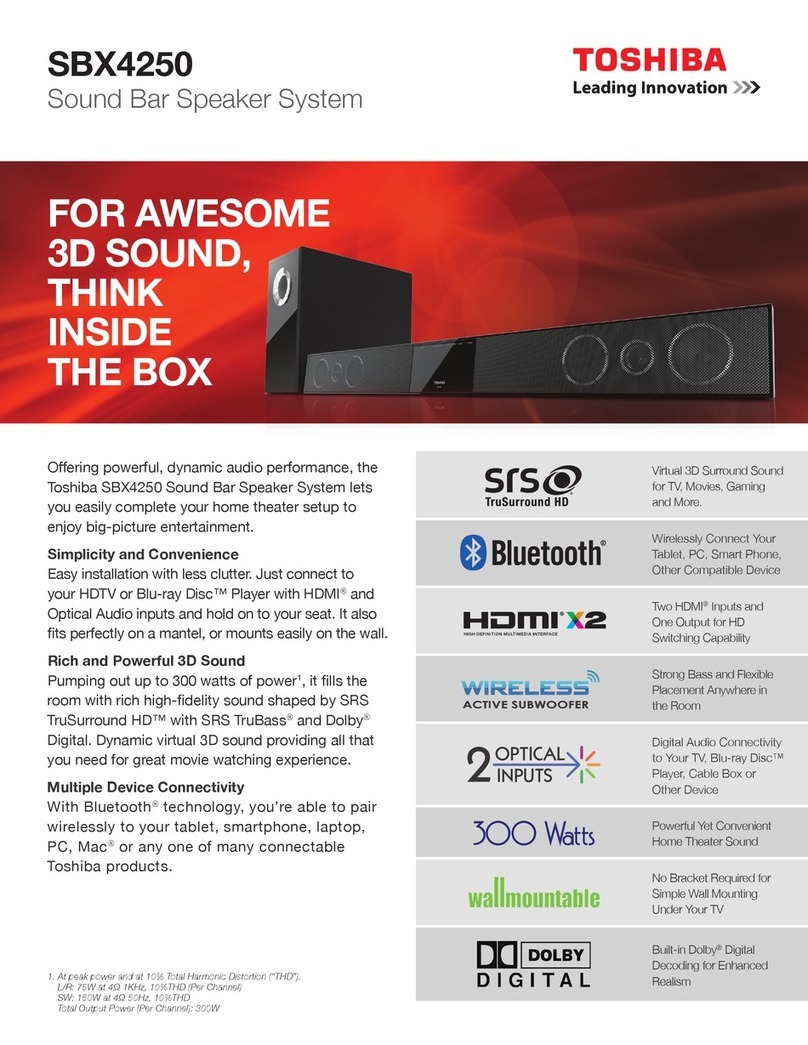 Toshiba SBX4250 brochure