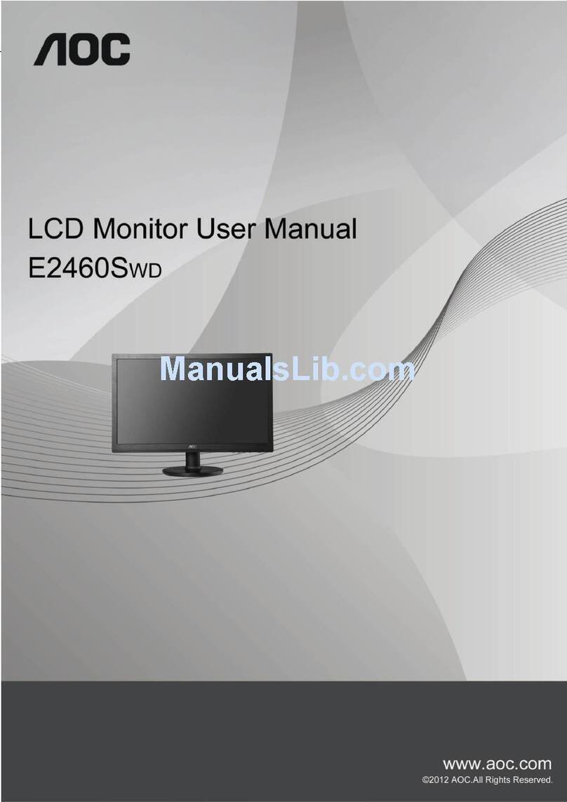 AOC e2460Swd User manual